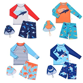 儿童泳衣;连帽浴巾;比基尼