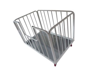 服装辅助设备周转车 缝纫车间移动推车 服装后整理手推围栏车|ms