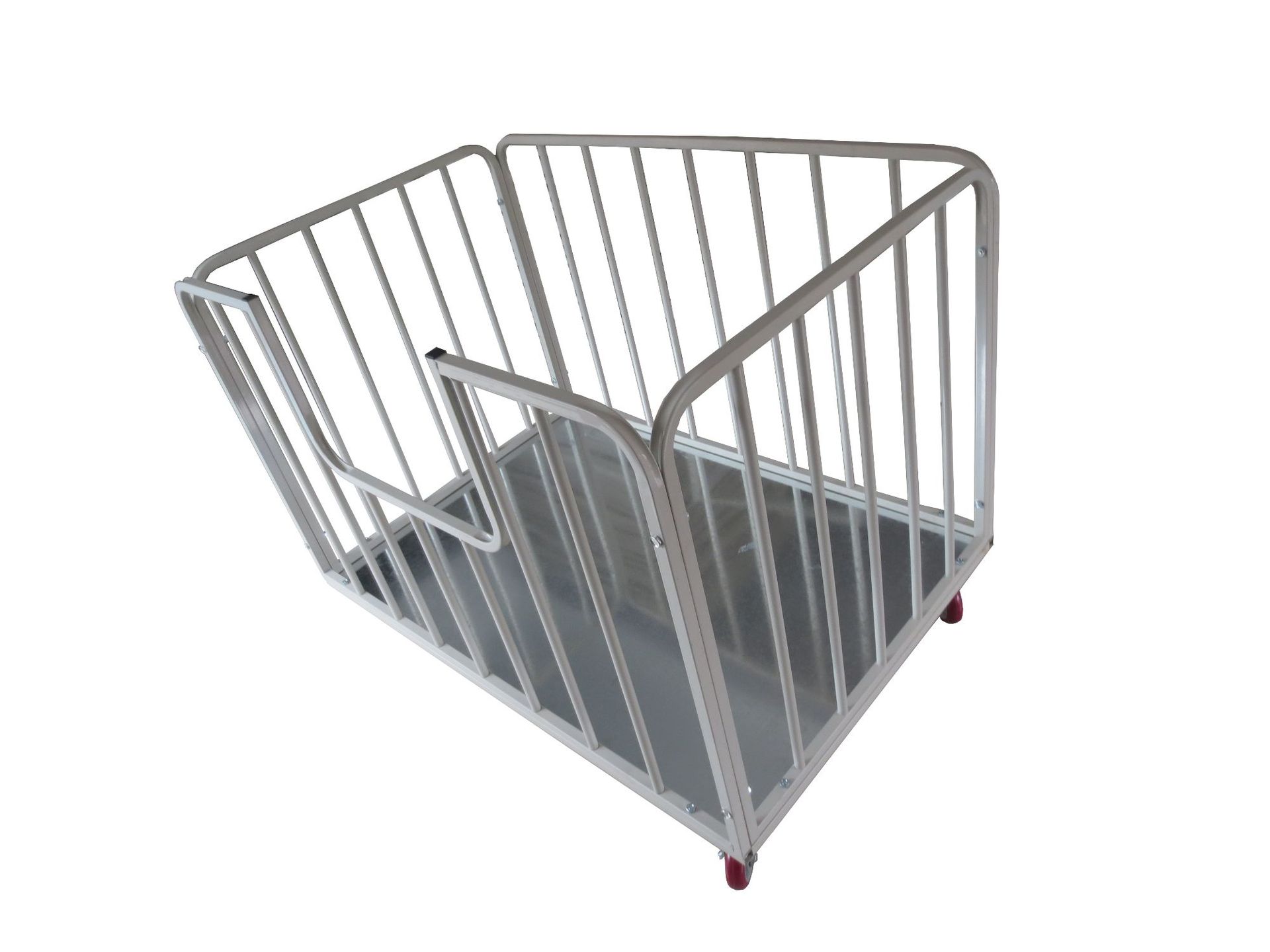 服装辅助设备周转车 缝纫车间移动推车 服装后整理手推围栏车|ms