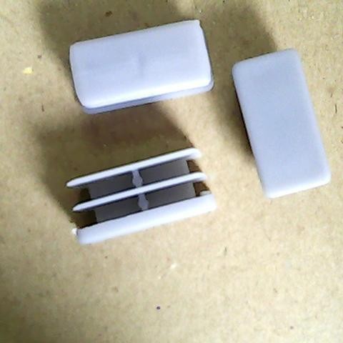 圆管塞平面圆胶塞塑料堵头脚塞塑料办公桌餐桌防滑固定旦形管塞