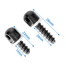 钢制木托螺丝 QD背带扣螺丝 蝴蝶片两脚架紧固螺丝二件套中国其他