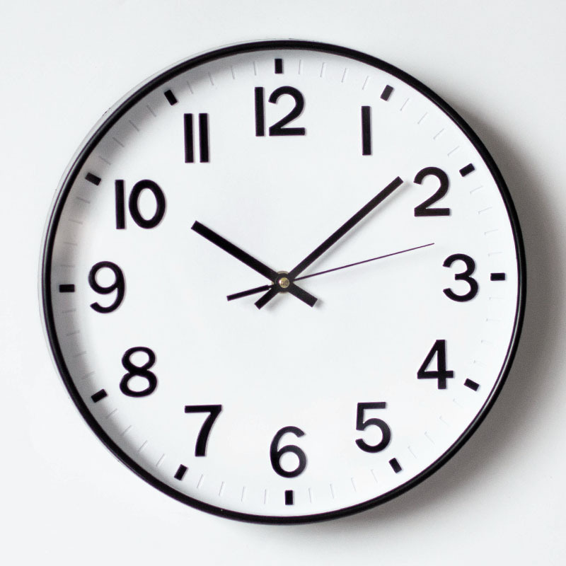 Reloj de pared para el hogar de 30CM Reloj para colgar en la pared Reloj para colgar en la sala de estar Reloj de pared Reloj creativo Reloj de cuarzo silencioso