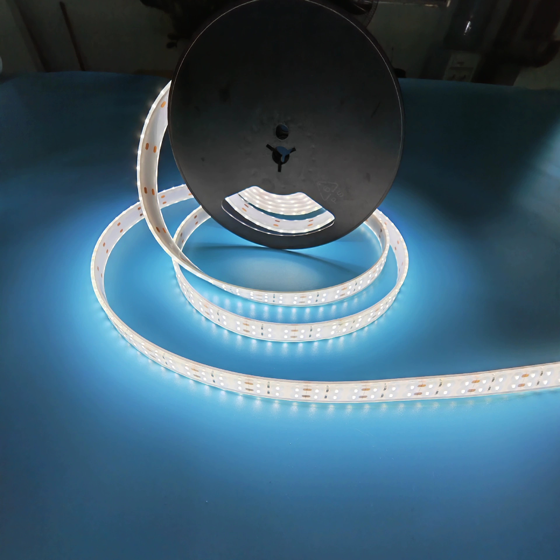 IP68 экструзионный водонепроницаемый отсек для освещения с 3014 180 бусинами 17 мм широкий двухрядный светодиодный бар DC24V