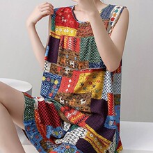 棉绸世家睡衣女背心无袖吊带女人造棉凉感舒适居家可外穿夏季套装