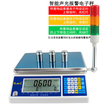 工业称重商用批发流水线检重秤仓库高精度报警电子秤声光双重报警