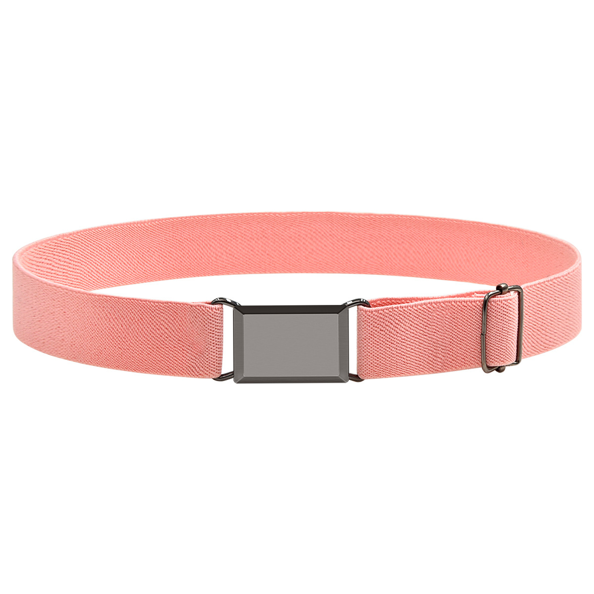 Cinturón perezoso transfronterizo en stock Cinturón de jeans con hebilla de longitud ajustable elástica para niños