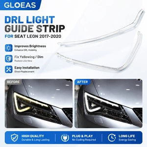 2017-2020 Seat Leon LED gündüz hərəkət işığı bələdçi zolaqları