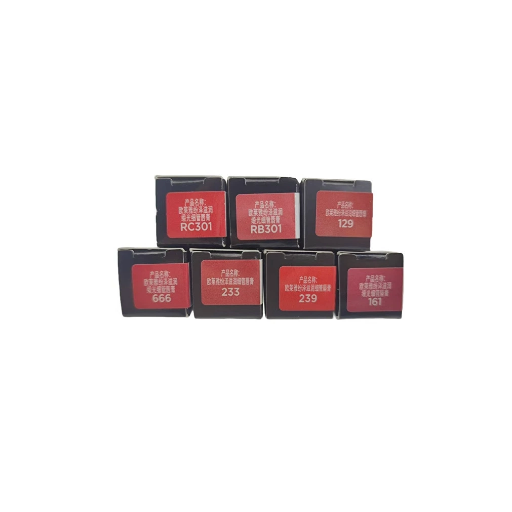 Помада в тюльпановом футляре Rich Soft Mist Thin Tube Lipstick 199/197 Белая туба помада матовая атласная увлажняющая тонкая черная туба