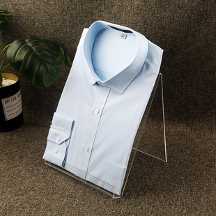 Acrylic Shirt Display Rack Boxed Shirt Rack Scarf Clothing Display Props Swing Rack
