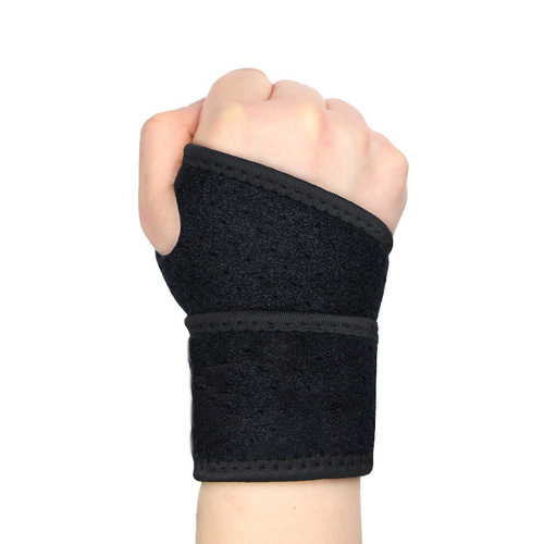 Fitness sports wrapped wrist strap protection fixed wrist guard hand support strain strap joint wrist strap weightlifting men and women