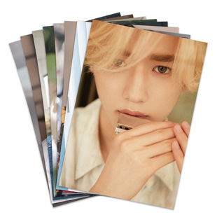 Poster Customization of the New Era Youth Group Star Photo Peripheral Postcards High-Definition Wall Stickers Hanging Paintings Wallpaper Wallpaper