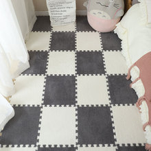 地毯拼接垫爬爬垫学步垫宠物垫客厅卧室地毯可拆洗绒布垫
