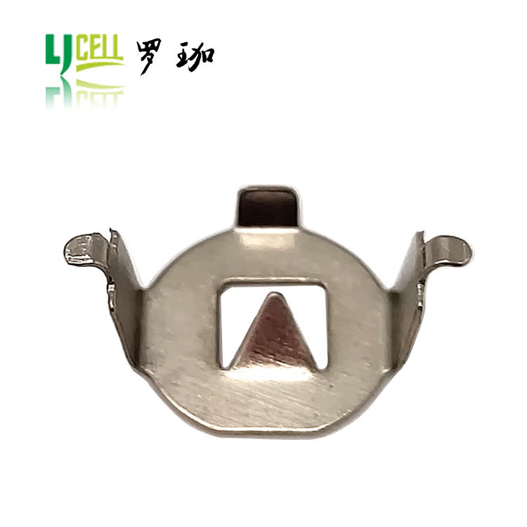 厂家直销AG3电池弹片 AG3-2五金弹片 环保五金电池扣五金弹片