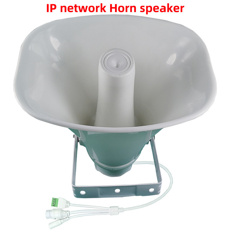 30W Ip Network Horn Speaker - Weatherproof, Loud for Alarms