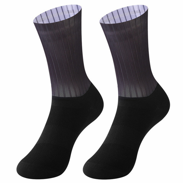 New Bicycle Team Aero Socks Seamless Anti Slip Cycling Socks Road Bike Socks Outdoor Racing Bicycle Pression