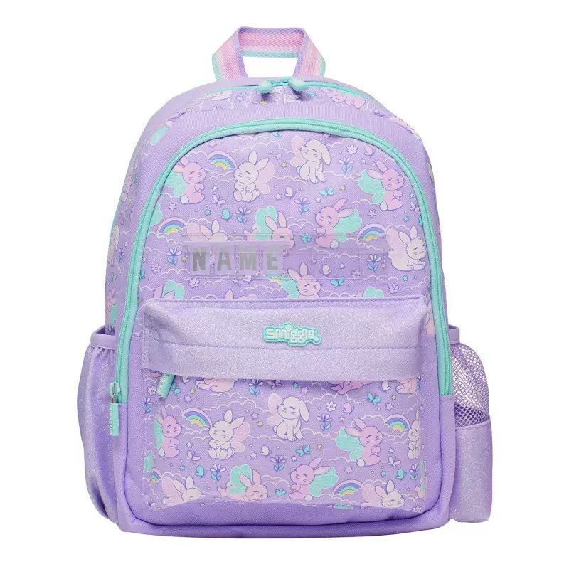 Australia Smiggle caricatura mochila de tamaño medio jardín de infantes mochila de hombro 3D con sombrero de caricatura