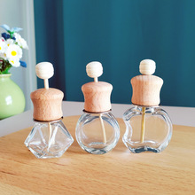 新款汽车空调出风口 车载香水空瓶玻璃香薰瓶 横竖出风口适用