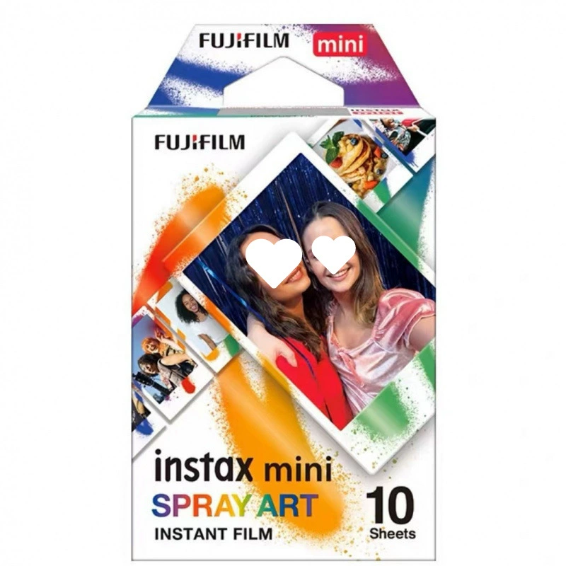 Печать фотографии на бумаге 3 дюйма и 20 штук с белой рамкой подходит для Instax mini.