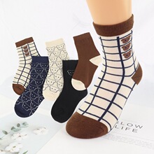 儿童袜子秋冬厚款纯短筒厚棉袜男童女童宝宝袜婴儿袜子秋冬棉袜
