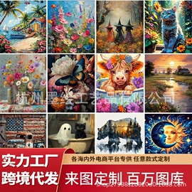 DIY/数字油画;现代装饰画