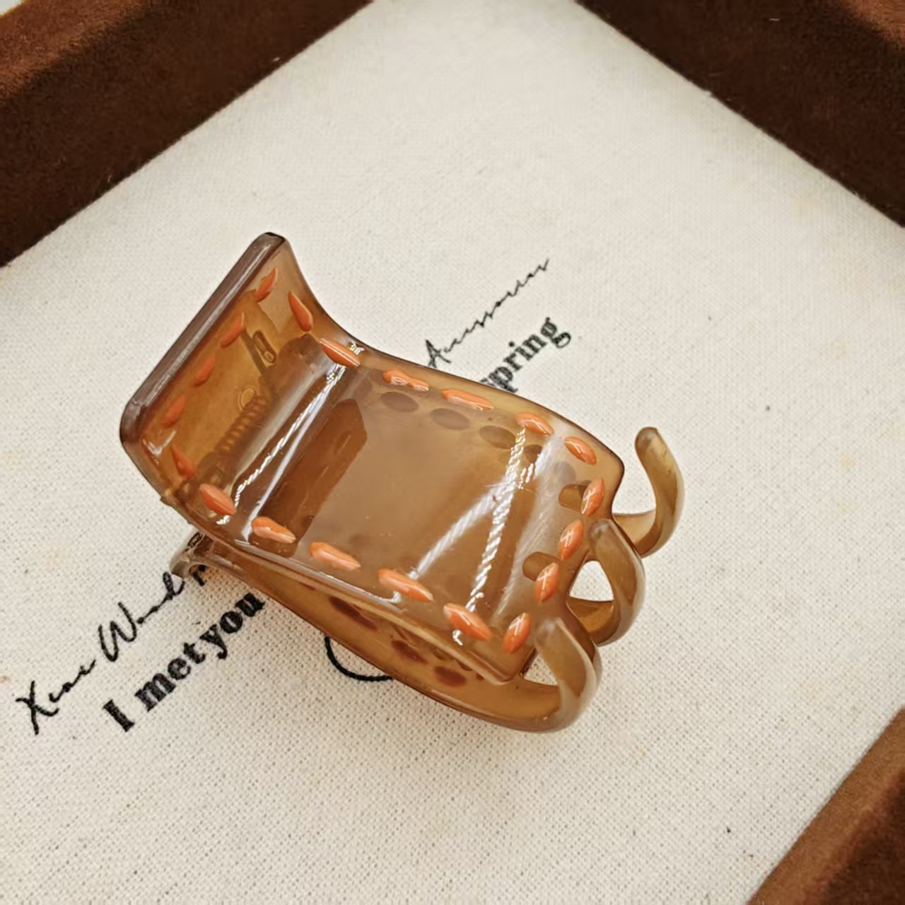 Pinza tipo tiburón extra grande de 13 cm, elegante y resistente