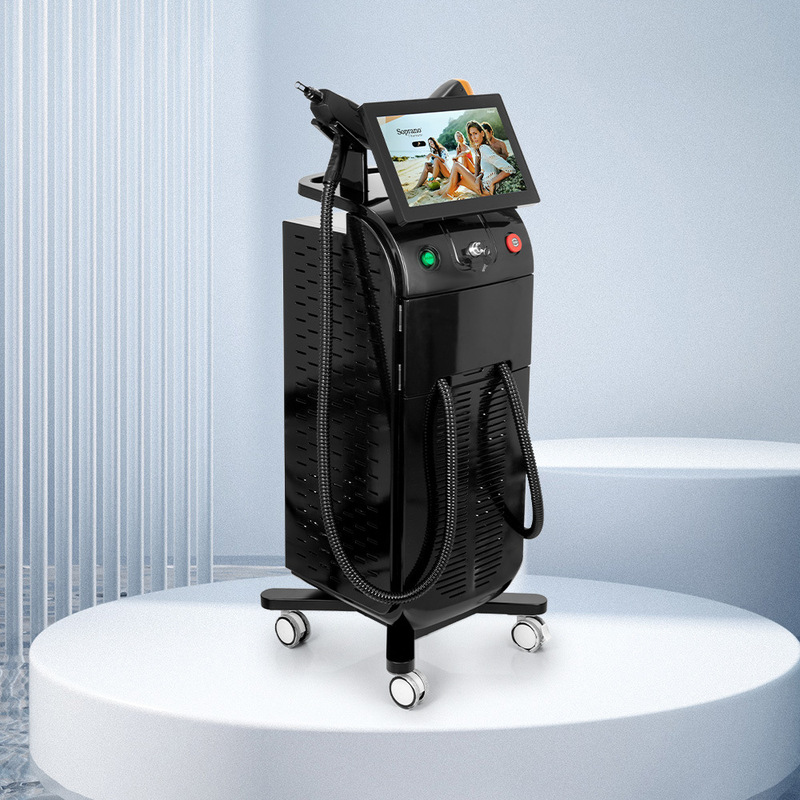 Soprano Four-Band 808 1064 755 940 Non-Invasive Eyebrow Cleaning Machine, Freckle Removal, Tattoo Removal, Multi-Functional Beauty Instrument