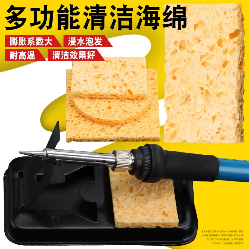 Трансграничные тщательно отобранные термостойкие электрические паяльники губчатые прокладки утолщенные сжатые сварочные паяльники для удаления олова