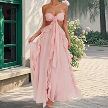 G 48127 Summer Floral Hem Dress �ȼ�����ȹ ŷ���羳����ѷ��