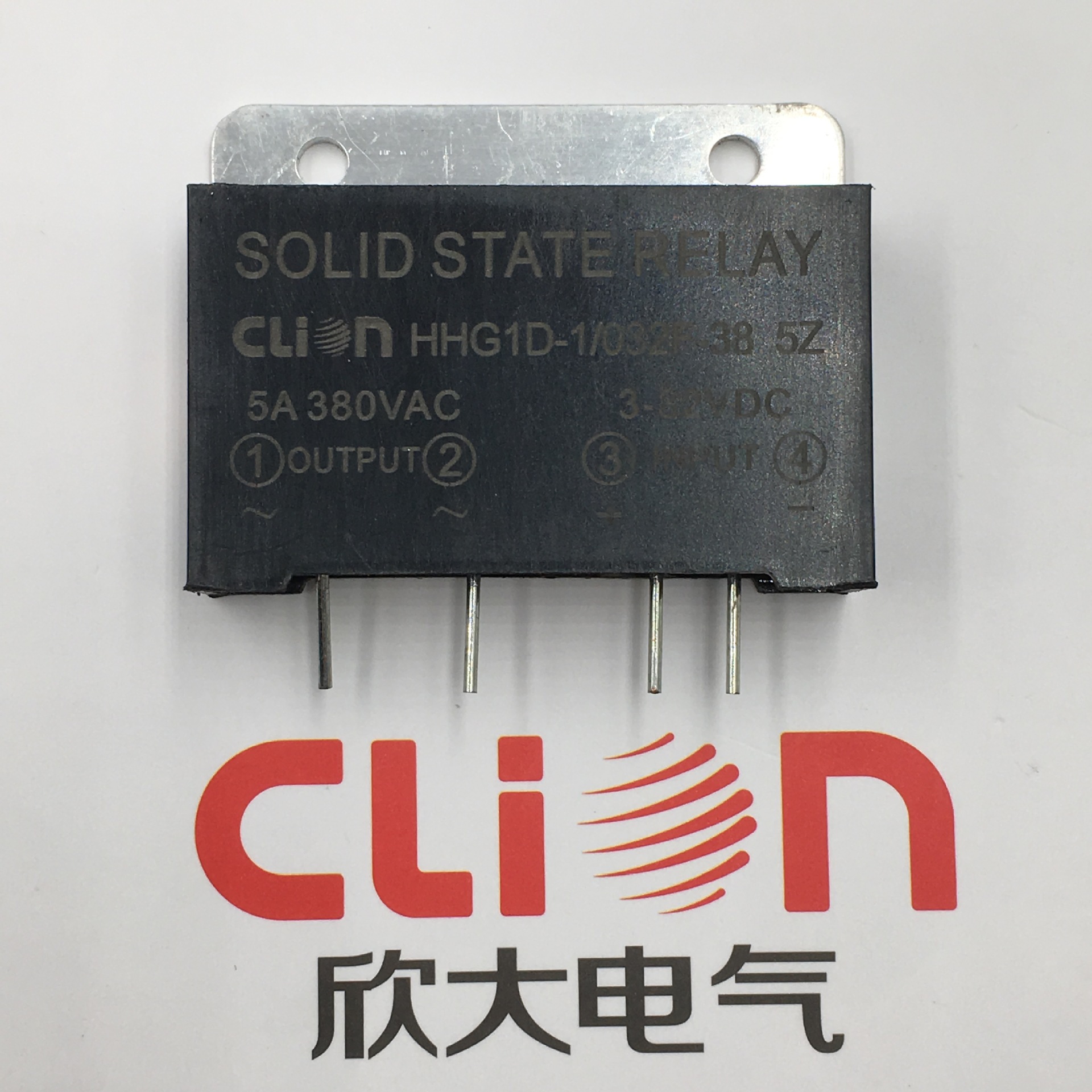 全新正品CLion欣大单列电路板式固态HHG1D-1/032F-38 5A，SSR-5DA