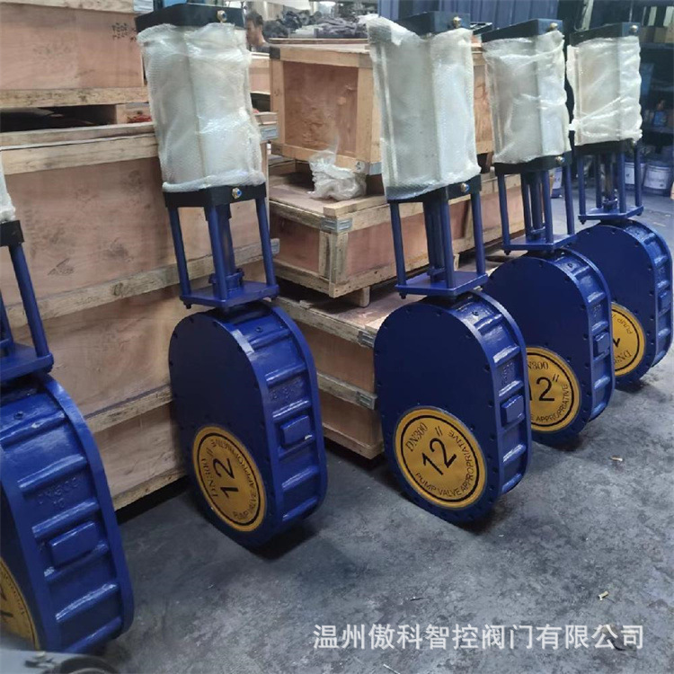 放料阀 双闸板阀 Z674TC-10C 气动陶瓷出料阀 Z674TC 永嘉阀门厂