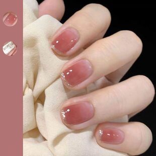 New Nail Polish Whitening Fog Purple Long-Lasting Non-Tearable Fine Glitter Nude Color Shiny Student Popular Manicure Set