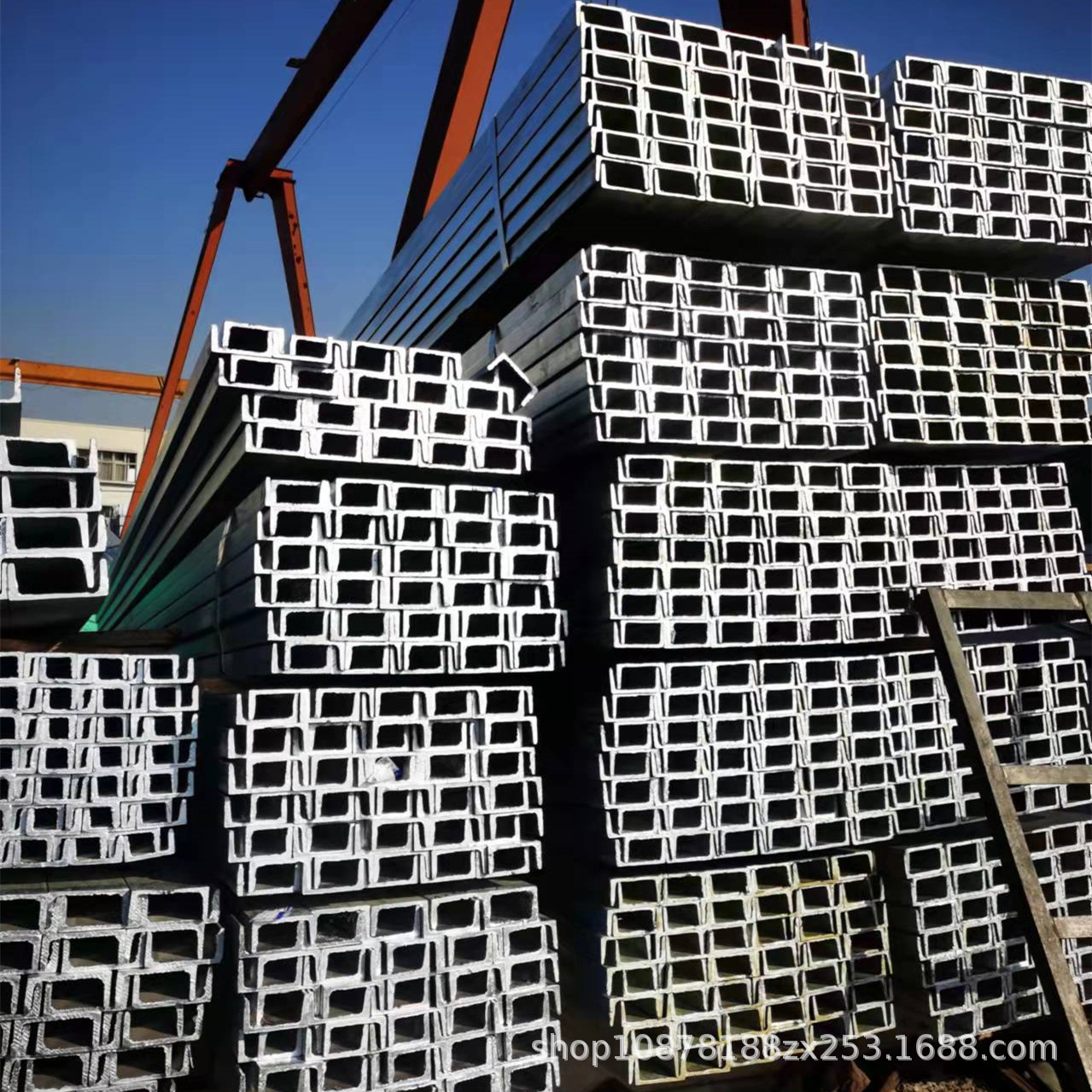 热镀锌槽钢Q235B 广西热轧工字钢8号槽钢 u型钢
