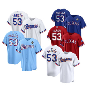 Baseball League Rangers Rangers 53 Adolis Garcia Mlb Jersey Embroidered Baseball Uniform
