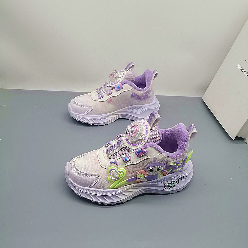 28-33 Zapatos deportivos de algodón de invierno nuevos zapatos para niños, niños, niñas, padres, zapatos para niños