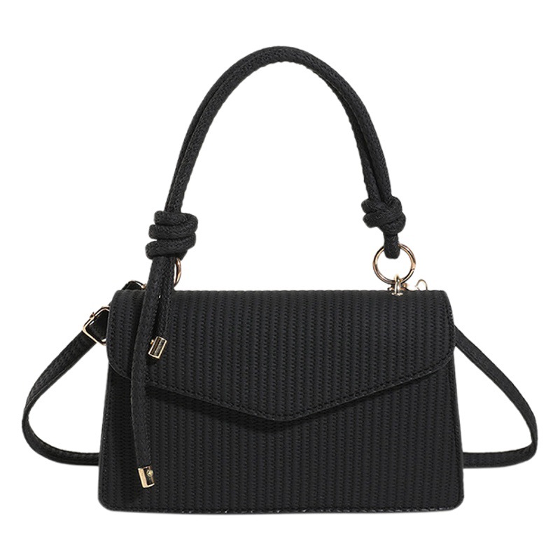 Bolsa de mensajero de hombro de estilo occidental de textura de color sólido 2023 bolso cuadrado pequeño de cercanías de verano este año bolso pequeño de cercanías de mujer popular