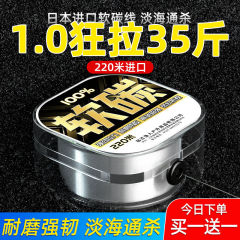 碳线碳素海钓海竿海杆抛竿钓鱼线专用主线子线路亚前导线跨境电商