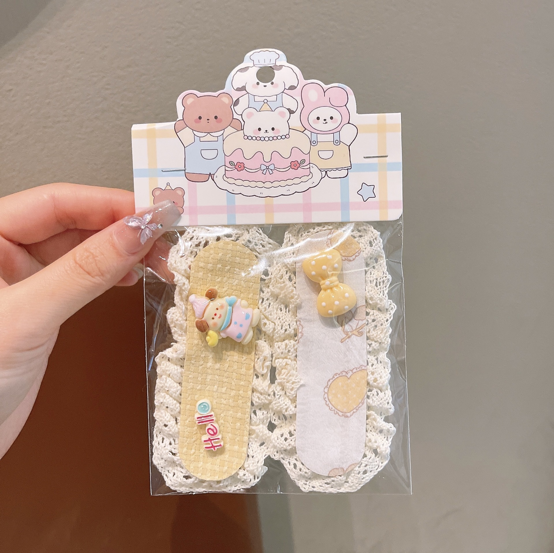 Animales de dibujos animados para niños velcro toque de cabello correa de cabello para bebés fría pegada pieza de cabello para niñas pegada banda de cabello