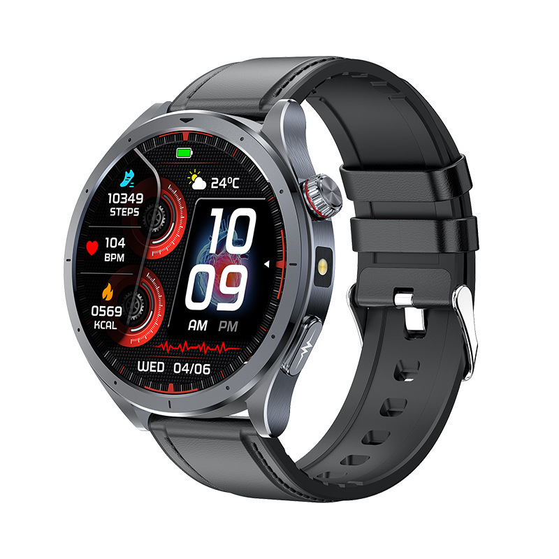 Et472 (g Band) Bluetooth Call Blood Lipid Ecg Uric Acid Mood Fatigue Micro-Physical Examination Ai Smart Watch