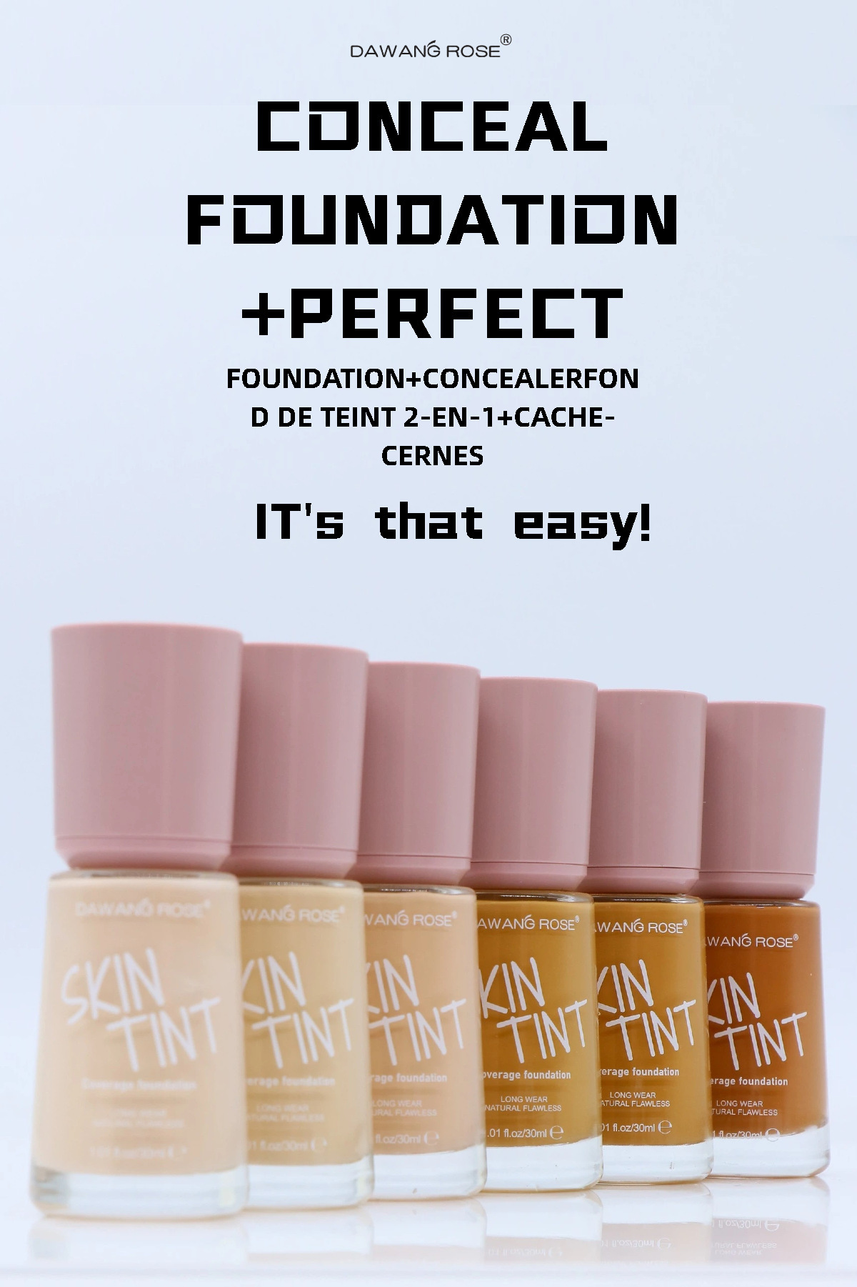 Long Lasting Moisturizing Matte Foundation For Flawless Finish_voghion.com