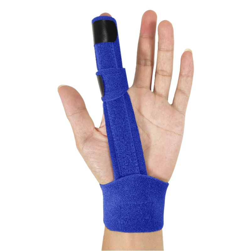 Cross-Border Finger Splint for Joint Sprains, Tendon Sheath Strain, Aluminum Support and Fixation, Finger Stretching Brace