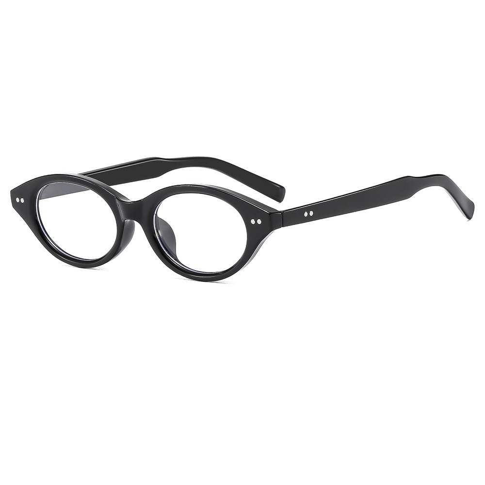 Nuevo estilo coreano Magilla personalidad literatura y arte espejo de luz plana gran cara adelgazante anteojos antiluz azul retrógrado marco de gafas GM para mujeres