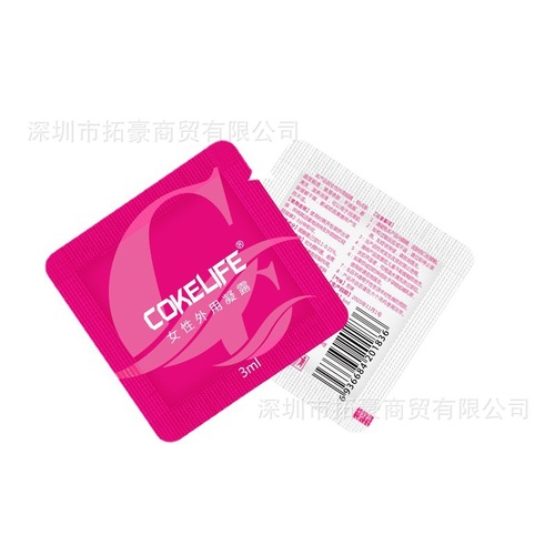 COKELIFE women's external gel tablets containing oil lubricant 3ml orgasm liquid small package high lubrication
