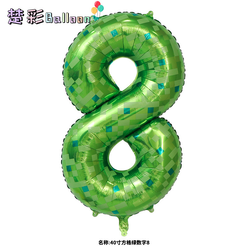40 inch checkered green digital 8cc