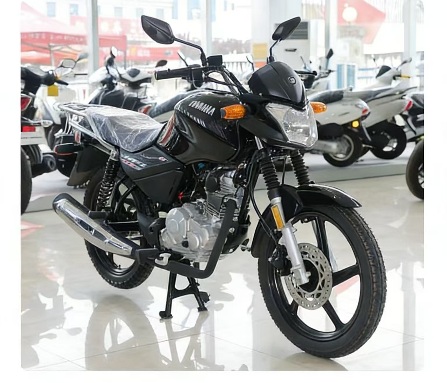 Yamaha Yamaha National Iv 150Cc Fuel-Powered Motorcycle, Fully Compliant for Registration, Men's Street Bike