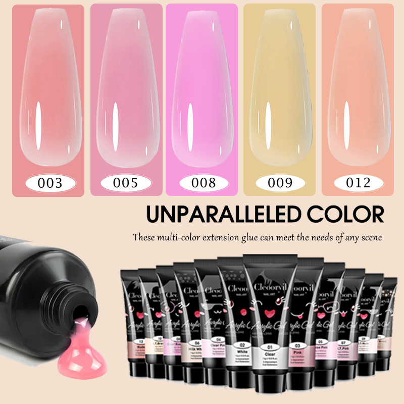 Nail Extension Gel Uv Phototherapy Gel Solid Paper-Free Tray Quick Extension Crystal Gel 15ml Nail Extension Gel Uv Phototherapy Gel Solid Paper-Free Tray Quick Extension Crystal Gel 15ml