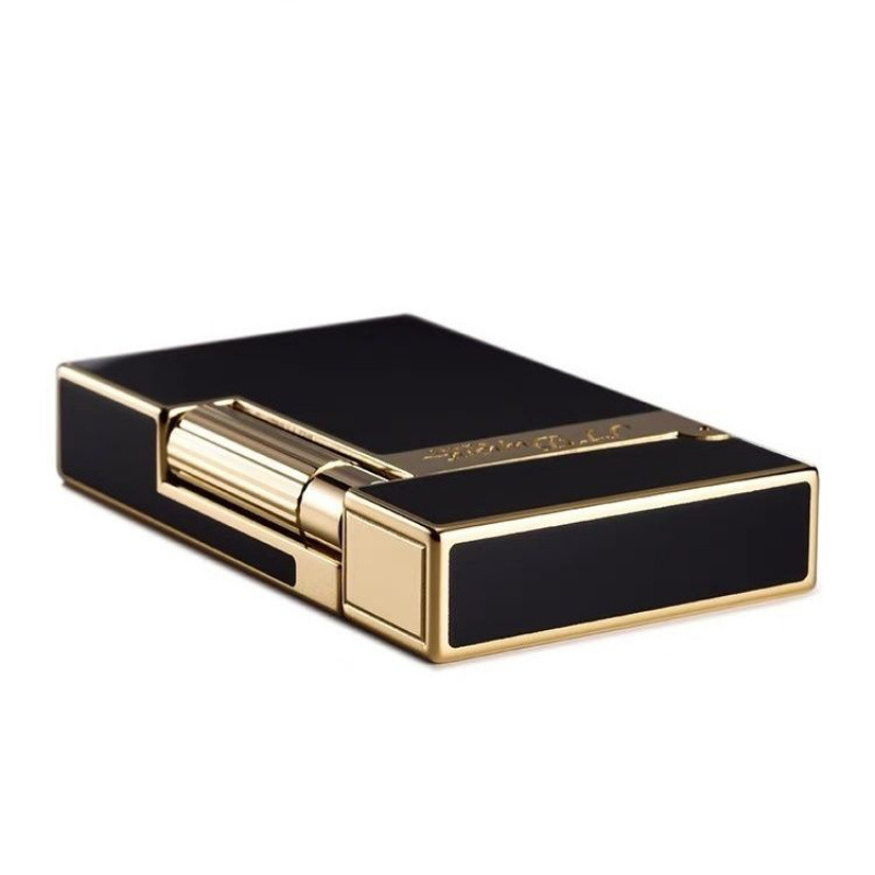 Original STD.upont Du Peng Langson encendedor de cobre puro polea lateral encendedor inflable regalo de alta gama para hombres