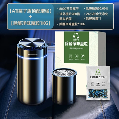 Negative Ion Special Aromatherapy, Hava təmizləyiciləri - ai-top-enhanced-flagship-package-ati-ion-shield-coe-x-aldehyde-removal-and-odor-removal-magic-particles