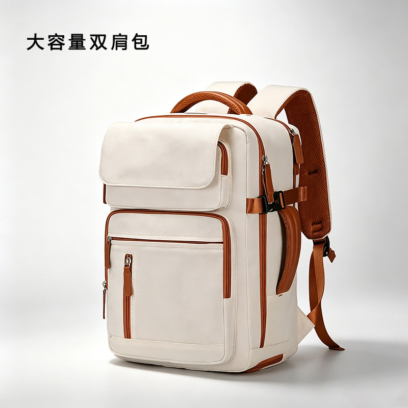 Cross-border exclusive unisex business backpack, large capacity, carry-on luggage bag, travel laptop backpack
