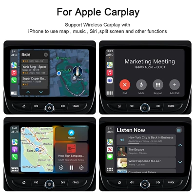 box car machine adapter: Simsiz CarPlay və Android Auto