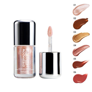 Cross-Border Popular Liquid Eye Shadow, Silky, Delicate, Brightening, Contouring, Waterproof, Not Easy to Remove Makeup, All-In-One Beauty Makeup